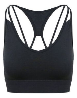 JUST COOL BY AWDIS JC019 - WOMENS CROSS BACK CROP TOP