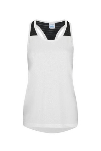 JUST COOL BY AWDIS JC027 - Womens Lightweight Smooth Racerback Workout Vest