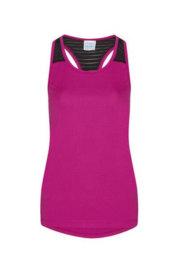 JUST COOL BY AWDIS JC027 - Womens Lightweight Smooth Racerback Workout Vest