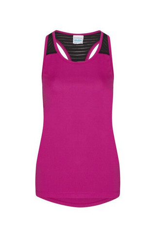 JUST COOL BY AWDIS JC027 - Womens Lightweight Smooth Racerback Workout Vest