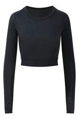 JUST COOL BY AWDIS JC039 - WOMENS LONG SLEEVE CROP T