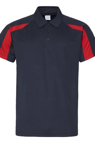 JUST COOL BY AWDIS JC043 - High Performance Contrast Cool Polo Shirt