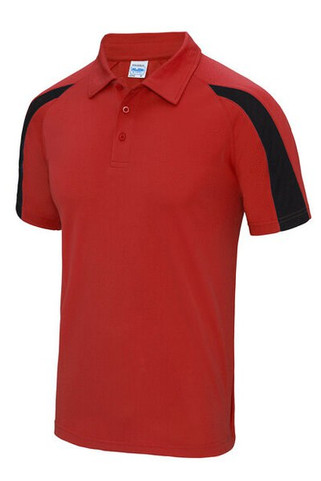 JUST COOL BY AWDIS JC043 - High Performance Contrast Cool Polo Shirt
