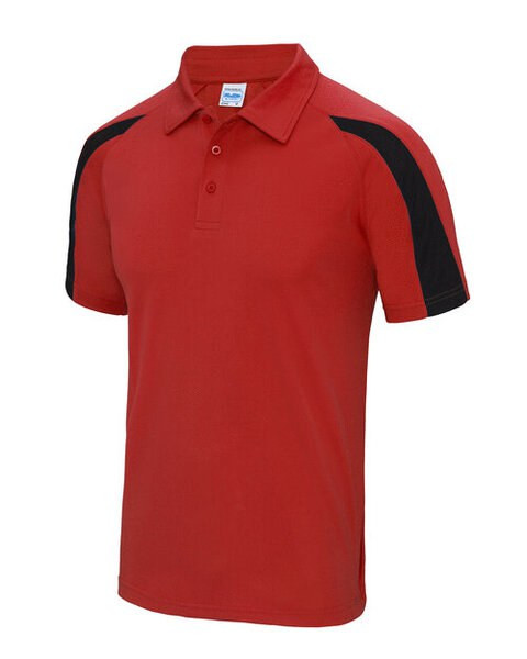 JUST COOL BY AWDIS JC043 - High Performance Contrast Cool Polo Shirt