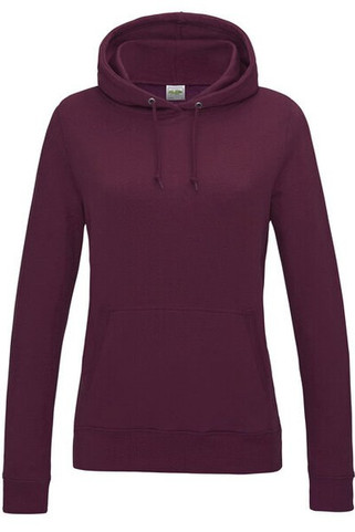 JUST HOODS BY AWDIS JH001F - Premium Womens College Hoodie with Brushed Fleece
