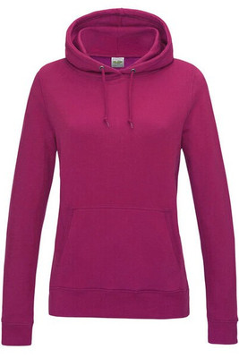 JUST HOODS BY AWDIS JH001F - Premium Women's College Hoodie with Brushed Fleece
