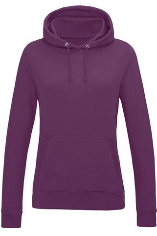 JUST HOODS BY AWDIS JH001F - Premium Womens College Hoodie with Brushed Fleece