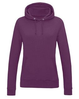 JUST HOODS BY AWDIS JH001F - Premium Womens College Hoodie with Brushed Fleece