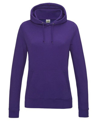 JUST HOODS BY AWDIS JH001F - Premium Womens College Hoodie with Brushed Fleece