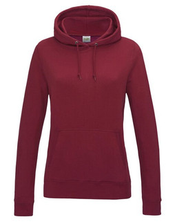 JUST HOODS BY AWDIS JH001F - Premium Womens College Hoodie with Brushed Fleece