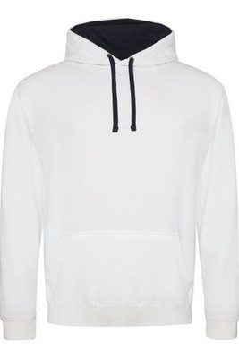 JUST HOODS BY AWDIS JH003 - Premium Contrast Varsity Hoodie with Kangaroo Pocket