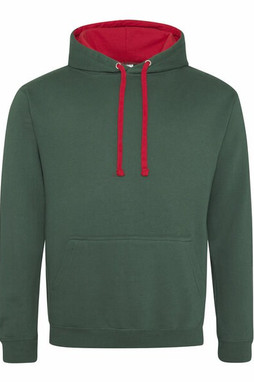 JUST HOODS BY AWDIS JH003 - Premium Contrast Varsity Hoodie with Kangaroo Pocket