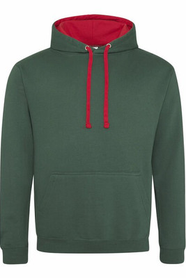 JUST HOODS BY AWDIS JH003 - Premium Contrast Varsity Hoodie with Kangaroo Pocket