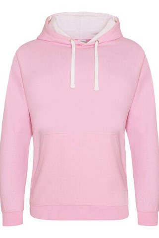 JUST HOODS BY AWDIS JH003 - Premium Contrast Varsity Hoodie with Kangaroo Pocket