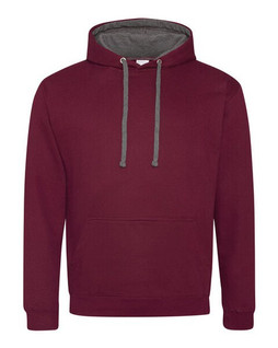 JUST HOODS BY AWDIS JH003 - Premium Contrast Varsity Hoodie with Kangaroo Pocket