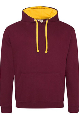 JUST HOODS BY AWDIS JH003 - Premium Contrast Varsity Hoodie with Kangaroo Pocket