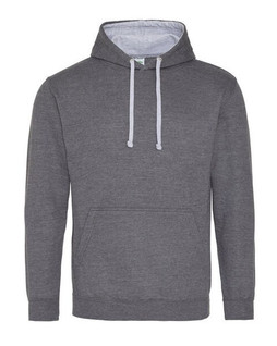 JUST HOODS BY AWDIS JH003 - Premium Contrast Varsity Hoodie with Kangaroo Pocket