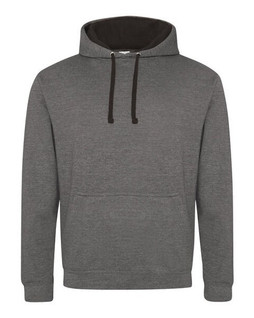 JUST HOODS BY AWDIS JH003 - Premium Contrast Varsity Hoodie with Kangaroo Pocket