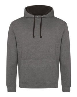 JUST HOODS BY AWDIS JH003 - Premium Contrast Varsity Hoodie with Kangaroo Pocket