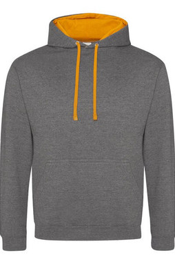 JUST HOODS BY AWDIS JH003 - Premium Contrast Varsity Hoodie with Kangaroo Pocket