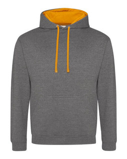 JUST HOODS BY AWDIS JH003 - Premium Contrast Varsity Hoodie with Kangaroo Pocket