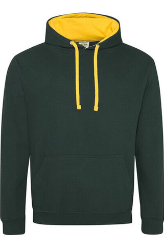 JUST HOODS BY AWDIS JH003 - Premium Contrast Varsity Hoodie with Kangaroo Pocket