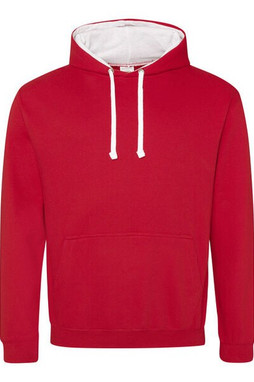 JUST HOODS BY AWDIS JH003 - Premium Contrast Varsity Hoodie with Kangaroo Pocket