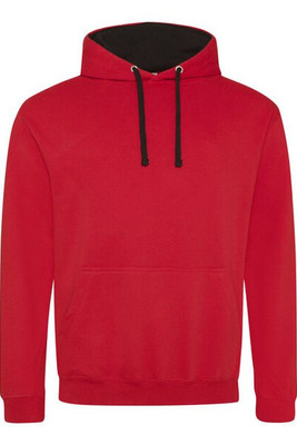 JUST HOODS BY AWDIS JH003 - Premium Contrast Varsity Hoodie with Kangaroo Pocket