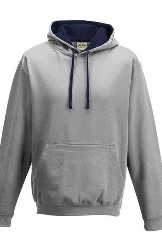JUST HOODS BY AWDIS JH003 - Premium Contrast Varsity Hoodie with Kangaroo Pocket
