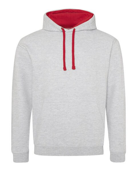 JUST HOODS BY AWDIS JH003 - Premium Contrast Varsity Hoodie with Kangaroo Pocket