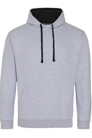 JUST HOODS BY AWDIS JH003 - Premium Contrast Varsity Hoodie with Kangaroo Pocket