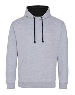 JUST HOODS BY AWDIS JH003 - Premium Contrast Varsity Hoodie with Kangaroo Pocket