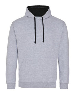 JUST HOODS BY AWDIS JH003 - Premium Contrast Varsity Hoodie with Kangaroo Pocket