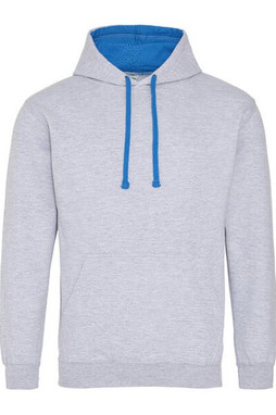 JUST HOODS BY AWDIS JH003 - Premium Contrast Varsity Hoodie with Kangaroo Pocket