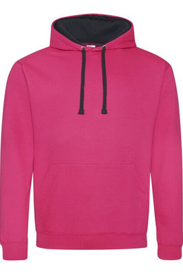 JUST HOODS BY AWDIS JH003 - Premium Contrast Varsity Hoodie with Kangaroo Pocket