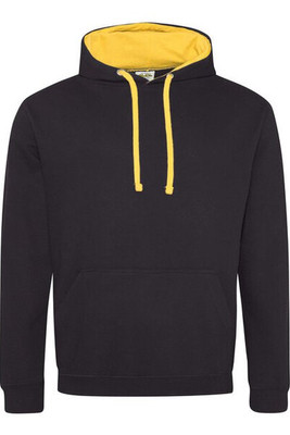 JUST HOODS BY AWDIS JH003 - Premium Contrast Varsity Hoodie with Kangaroo Pocket