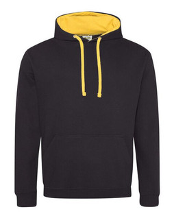 JUST HOODS BY AWDIS JH003 - Premium Contrast Varsity Hoodie with Kangaroo Pocket