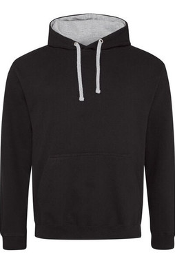 JUST HOODS BY AWDIS JH003 - Premium Contrast Varsity Hoodie with Kangaroo Pocket