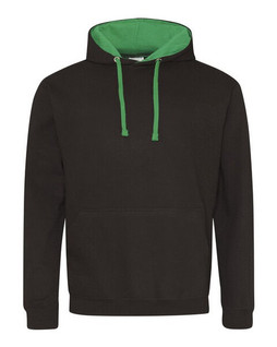 JUST HOODS BY AWDIS JH003 - Premium Contrast Varsity Hoodie with Kangaroo Pocket