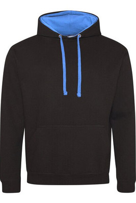 JUST HOODS BY AWDIS JH003 - Premium Contrast Varsity Hoodie with Kangaroo Pocket