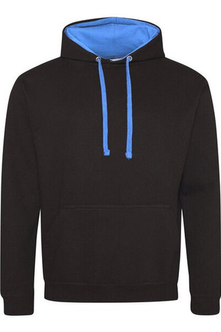 JUST HOODS BY AWDIS JH003 - Premium Contrast Varsity Hoodie with Kangaroo Pocket