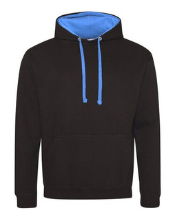 JUST HOODS BY AWDIS JH003 - Premium Contrast Varsity Hoodie with Kangaroo Pocket
