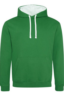 JUST HOODS BY AWDIS JH003 - Premium Contrast Varsity Hoodie with Kangaroo Pocket