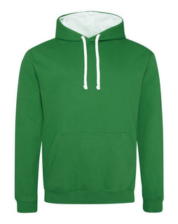 JUST HOODS BY AWDIS JH003 - Premium Contrast Varsity Hoodie with Kangaroo Pocket