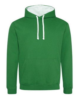 JUST HOODS BY AWDIS JH003 - Premium Contrast Varsity Hoodie with Kangaroo Pocket