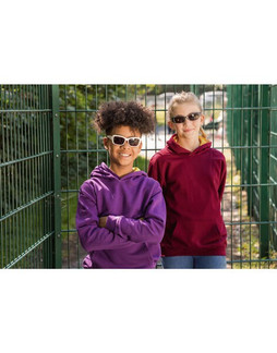 JUST HOODS BY AWDIS JH003 - Premium Contrast Varsity Hoodie with Kangaroo Pocket