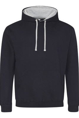 JUST HOODS BY AWDIS JH003 - Premium Contrast Varsity Hoodie with Kangaroo Pocket