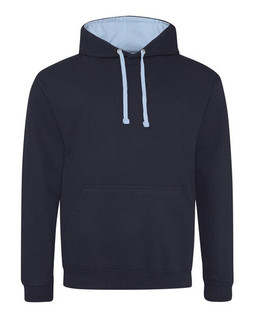 JUST HOODS BY AWDIS JH003 - Premium Contrast Varsity Hoodie with Kangaroo Pocket