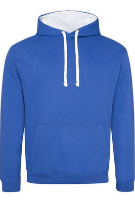 JUST HOODS BY AWDIS JH003 - Premium Contrast Varsity Hoodie with Kangaroo Pocket