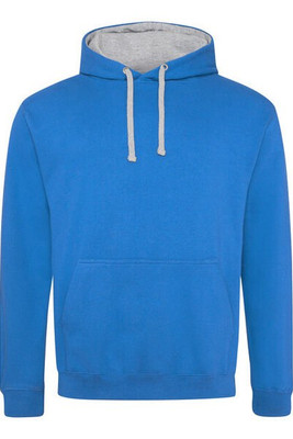 JUST HOODS BY AWDIS JH003 - Premium Contrast Varsity Hoodie with Kangaroo Pocket